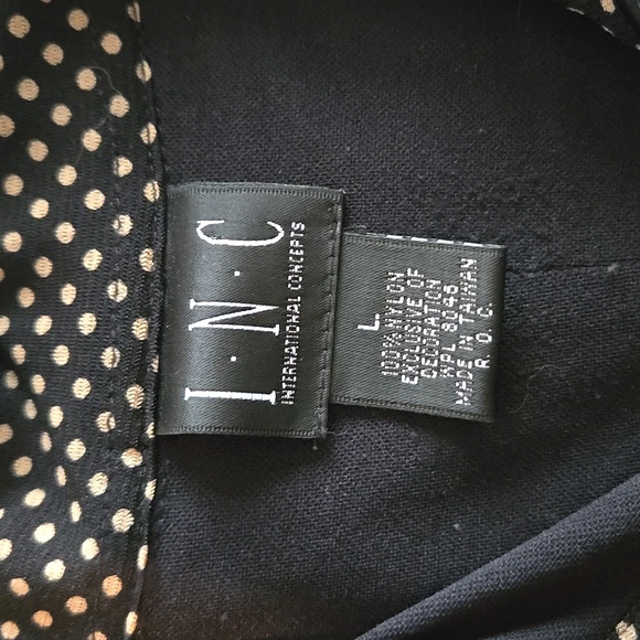 INC Ruched, Collared Blouse - Picture 3 of 3